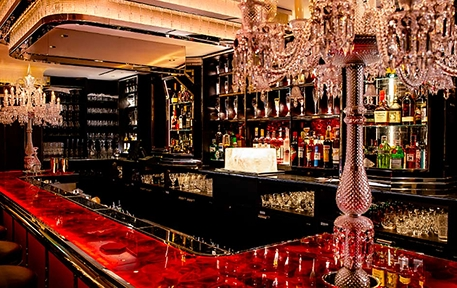 Baccarat bar-prestigious venues